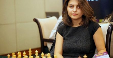 Female Warrior Of Chess